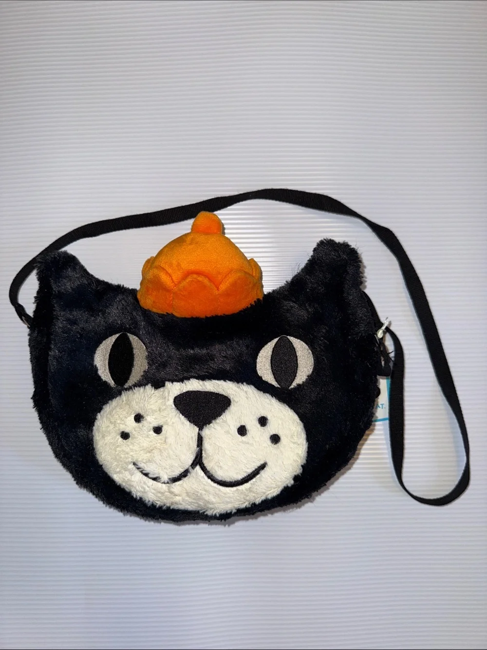 NWT Jellycat Black Cat Plush Bag